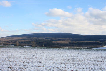 Blick auf den Idarkopf im Hunsrück.