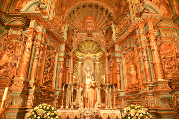 Obraz premium Autel baroque à Lima, Pérou