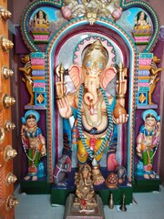 stained glass window in church