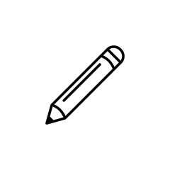 Pencil Icon Design Vector Template Illustration