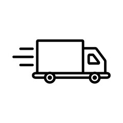 Delivery Icon Design Vector Template Illustration