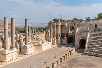 Fototapeta premium The stage at Bet She'an in Israel