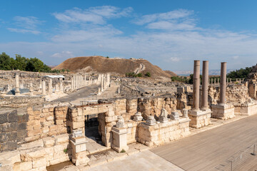 The stage at Bet She'an in Israel