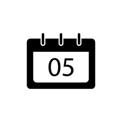 Calendar Icon Design Vector Template Illustration