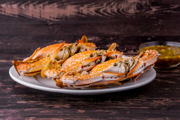 Steamed crab favorite seafood