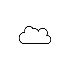 Cloud Icon Vector Design Template And Illustration