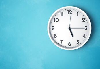 05:15 or 17:15 wall clock time
