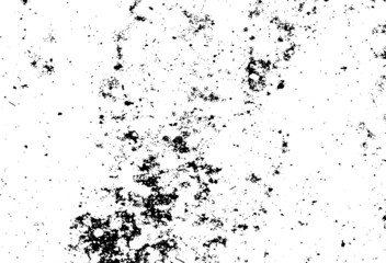 Rough black and white texture vector. Distressed overlay texture. Grunge background. Abstract textured effect. Vector Illustration. Black isolated on white background. EPS10