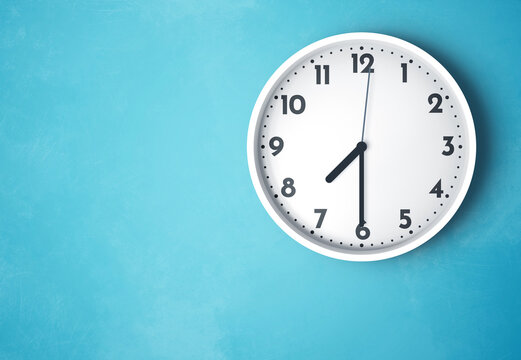 07:30 or 19:30 wall clock time