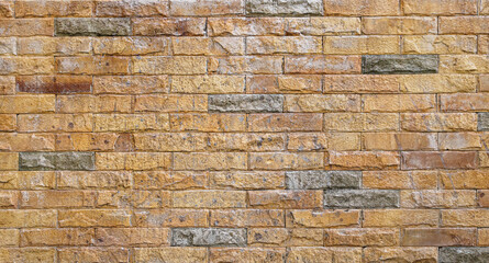 Fototapeta premium Stone brick wall texture background