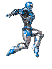 knight vision jumping side view