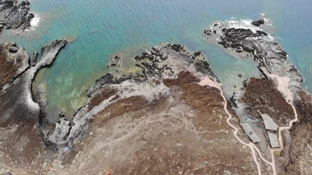 coladas volcanicas del hierro, canarias aerea