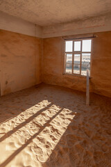 sunlight on sand floor