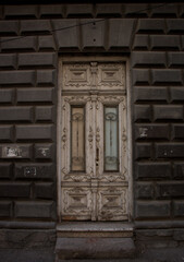 Fototapeta na wymiar door old architecture entrance wood