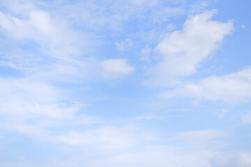 Clouds with blue sky