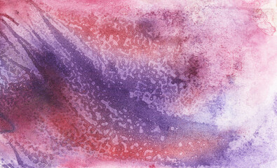 Abstract watercolor hand painted background. Abstract multicolored paint splashing background. Textured paper
