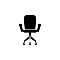 Fototapeta premium Office Chair Icon Vector Design Template