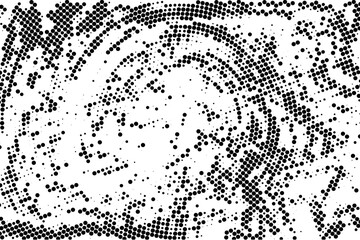 Halftone texture with dots. Vector. Modern background.