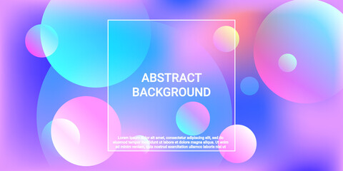 Background picture with balls for banner design.