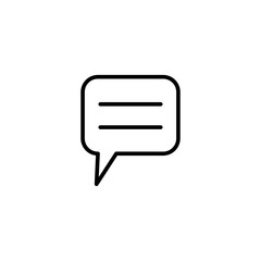 Fototapeta premium Chat icon design vector illustration