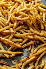 American French Fries Background