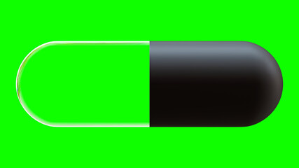 Medikamentenpille, leer