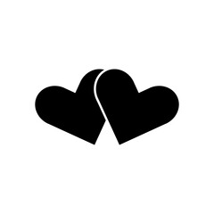 Love heart best icon vector design template