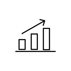 Growth Icon Design Vector Template