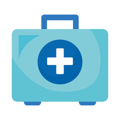 medical kit drugs storage icon vector illustration design