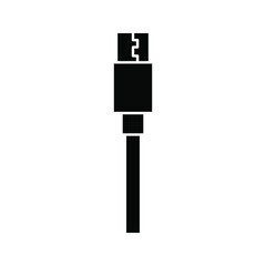 Usb icon. flash drive sign. usb connection design. vector illustration