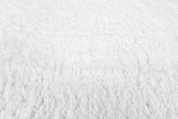 abstract background white fur on a knitted basis close up
