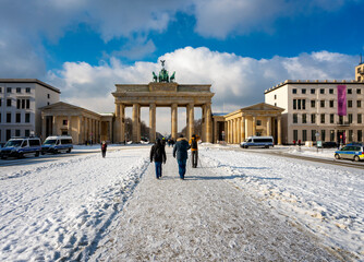 Winter am Brandenburger Tor © spuno