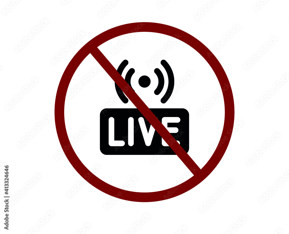 Poster no router vector icon. editable stroke. linear symbol for use on web and mobile apps, logo, print me