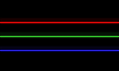 rgb glowing neon lines