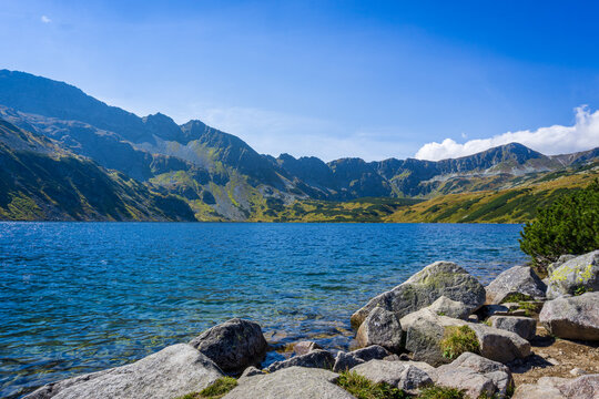 Dolina Pięciu Staw&oacute;w Polskich - The Valley of the Five Polish Ponds. Tatra Mountains, Poland