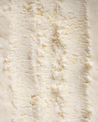 The texture of cottage cheese. The concept of a healthy diet, rich in calcium and protein. 