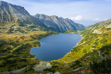 Fototapeta na wymiar Dolina Pięciu Stawów Polskich - The Valley of the Five Polish Ponds. Tatra Mountains, Poland