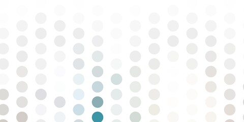 Light gray vector template with circles.