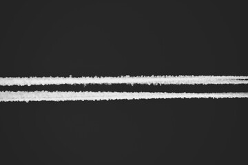 Aircraft emissions in black and white