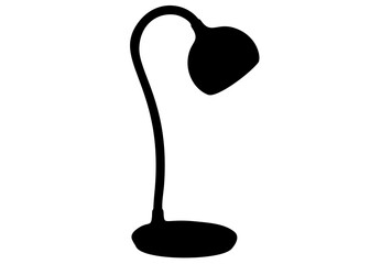 Small table lamp.