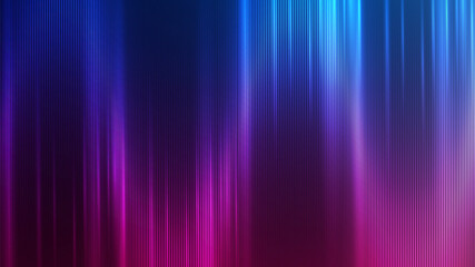 Neon abstract lines design on gradient background. Futuristic background for landing page.
Holographic gradient stripes. Shiny lines texture. Psychedelic neon color shading. Vector illustration. - obrazy, fototapety, plakaty