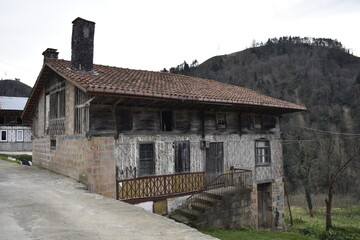 old house in the village