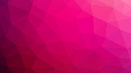 Obraz premium Pink polygonal illustration background. Geometric background with gradient.