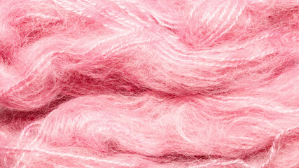Fototapeta premium Background of yarn. Colored balls of yarn.