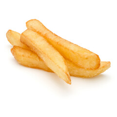 French Fried Potatoes isolated on white background
