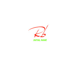 RB Initial Isolated Logo for Identity