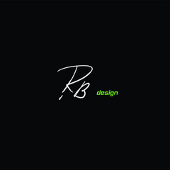 RB Initial Isolated Logo for Identity