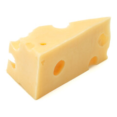 Cheese isolated on white background