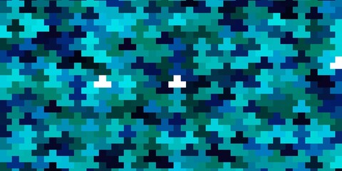 Light Blue, Green vector background with rectangles.