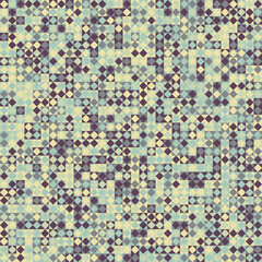Fototapeta premium Abstract Geometric Pattern generative computational art illustration